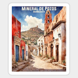 Mineral de Pozos Guanajuato Mexico Vintage Tourism Travel Magnet